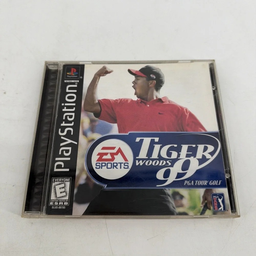 Tiger Woods '99 South Park Recalled Version PlayStation 1 PS1 Complete CIB